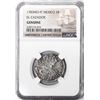 Image 1 : MEXICO, Mexico City, bust 2 reales, Charles III, 1783 FF, NGC Genuine (El Cazador Shipwreck Brown La