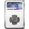 Image 2 : MEXICO, Mexico City, bust 2 reales, Charles III, 1783 FF, NGC Genuine (El Cazador Shipwreck Brown La