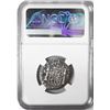 Image 2 : MEXICO, Mexico City, bust 2 reales, Charles III, 1783 FF, NGC Genuine (El Cazador Shipwreck Brown La