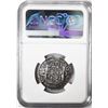Image 2 : MEXICO, Mexico City, bust 2 reales, Charles III, 1783 FF, NGC Genuine (El Cazador Shipwreck Brown La
