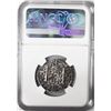 Image 2 : MEXICO, Mexico City, bust 2 reales, Charles III, 1783 FF, NGC Genuine (El Cazador Shipwreck Brown La