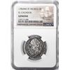 Image 1 : MEXICO, Mexico City, bust 2 reales, Charles III, 1783 FF, NGC Genuine (El Cazador Shipwreck Brown La