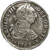 Image 1 : MEXICO, Mexico City, bust 2 reales, Charles III, 1783 FF.