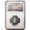 Image 1 : MEXICO, Mexico City, bust 2 reales, Charles III, date not visible, assayer FF (1778-83), NGC Genuine