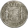 Image 2 : MEXICO, Mexico City, bust 8 reales, Charles III, 1785 FM.