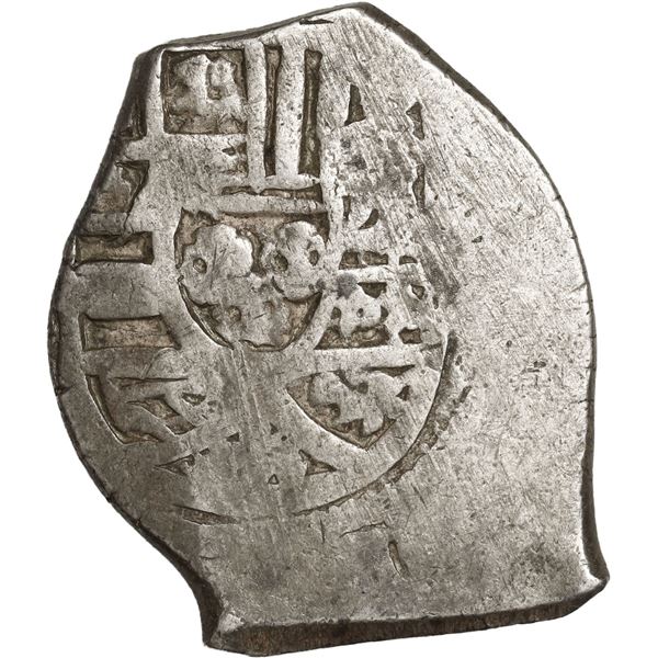 MEXICO, Mexico City, cob 4 reales, Philip V, assayer not visible (J), style of 1705-12.
