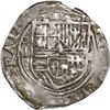 Image 1 : MEXICO, Mexico City, cob 1 real, Philip II, assayer O to right, mintmark oM to left (oM-O).