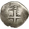 Image 1 : PERU, Lima, cob 2 reales, 1687 R.