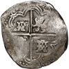 Image 2 : BOLIVIA, Potosí, cob 8 reales, Philip IV, assayer not visible (early 1640s).