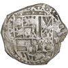 Image 1 : BOLIVIA, Potosí, cob 2 reales, Philip II, assayer B (5th period, borders of x's).