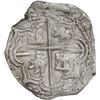 Image 2 : BOLIVIA, Potosí, cob 2 reales, Philip II, assayer B (5th period, borders of x's).