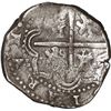 Image 2 : BOLIVIA, Potosí, cob 2 reales, Philip III, assayer RL (straight leg).