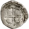 Image 2 : BOLIVIA, Potosí, cob 2 reales, Philip III, assayer not visible (pre-dated period).