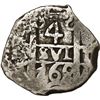 Image 1 : BOLIVIA, Potosí, cob 4 reales, 1762 (V-Y).