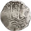 Image 1 : BOLIVIA, Potosí, cob 2 reales, 1664 E.