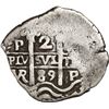 Image 1 : BOLIVIA, Potosí, cob 2 reales, 1689 VR.