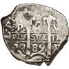 Image 1 : BOLIVIA, Potosí, cob 2 reales, 1689 VR.