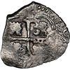 Image 2 : BOLIVIA, Potosí, cob 1 real, (1678-79) C/E, rare, NGC XF details / sea salvaged.