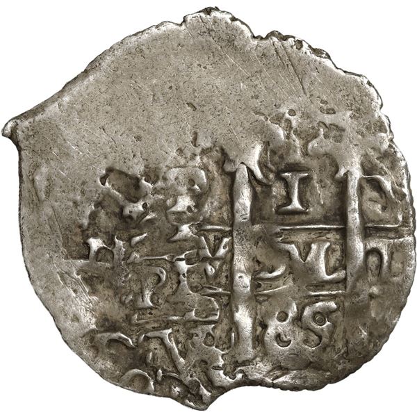 BOLIVIA, Potosí, cob 1 real, 1685 VR.