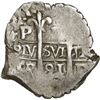 Image 1 : BOLIVIA, Potosí, cob 1 real, 1691 VR.