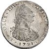 Image 1 : BOLIVIA, Potosí, bust 8 reales, Charles IV, 1791 PR, NGC AU 55.