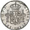 Image 2 : BOLIVIA, Potosí, bust 8 reales, Charles IV, 1793 PR, NGC UNC details / obv cleaned.