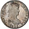 Image 1 : BOLIVIA, Potosí, bust 8 reales, Ferdinand VII, 1823 PJ, NGC AU 55.