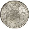 Image 2 : CHILE, Santiago, bust 8 reales, Charles IV, 1806 FJ, NGC UNC details / obv cleaned.