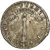 Image 1 : CHILE, Santiago, "volcano" 1 real, 1834 IJ.