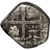 Image 2 : COLOMBIA, Bogotá, cob ½ real, Philip IV, date not visible (1627-65), assayer not visible, NGC F deta