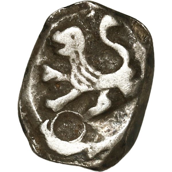 COLOMBIA, Bogotá, cob ¼ real, Philip V, style of assayer S (ca. 1722-32), rare.
