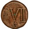 Image 1 : COLOMBIA, Santa Marta, copper ¼ real, Ferdinand VII, 1813, NGC VF 30 BN.