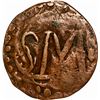 Image 2 : COLOMBIA, Santa Marta, copper ¼ real, Ferdinand VII, 1813, NGC VF 30 BN.