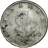 Image 2 : COLOMBIA, Bogotá (Cundinamarca), 8 reales, 1821 JF, dots below and to right of A in mintmark.