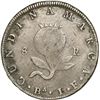 Image 2 : COLOMBIA, Bogotá (Cundinamarca), 8 reales, 1821 JF, no dot below A in mintmark.