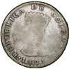 Image 1 : COLOMBIA, Bogotá (Cundinamarca), 8 reales, 1821 JF, mintmark variety uncertain.