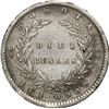 Image 2 : COLOMBIA, Bogotá, 10 reales, 1850, lettered edge.