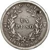 Image 2 : COLOMBIA, Bogotá, 1 peso, 1858.