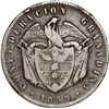 Image 1 : COLOMBIA, Bogotá, 1 peso, 1859.