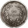 Image 2 : COLOMBIA, Bogotá, 1 peso, 1859.