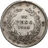 Image 2 : COLOMBIA, Bogotá, 1 peso, 1864.