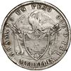 Image 2 : COLOMBIA, Medellín, 1 peso, 1869.