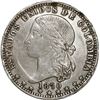 Image 1 : COLOMBIA, Medellín, 1 peso, 1870 with 0/9.