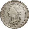 Image 1 : COLOMBIA, Bogotá, 5 décimos, 1871.