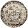 Image 2 : COLOMBIA, Medellín, 5 décimos, 1873, classic effigy, dot in D of ESTADOS.