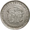 Image 2 : COLOMBIA, Medellín, 5 décimos, 1875/4, Barré bust, reversed fineness.