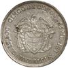 Image 2 : COLOMBIA, Medellín, 5 décimos, 1875, Barré bust, B inside O of ESTADOS, clashed dies.