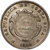 Image 2 : COSTA RICA, San José, 1 colón, 1923 (Type IX) counterstamp on a Costa Rica 50 céntimos, 1902 CY.