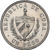 Image 2 : CUBA, struck at the Philadelphia mint, "star" peso, 1933, NGC UNC details / cleaned, ex-Rudman.
