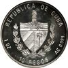 Image 2 : CUBA, Havana mint, proof piefort 10 pesos, 1993, Bolívar and Martí, arms with striped field, NGC PF 